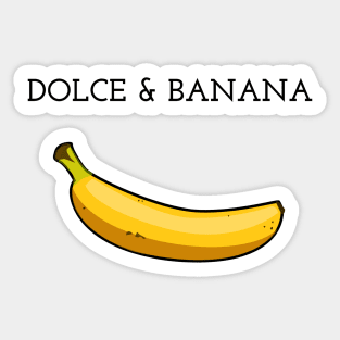 DOLCE & BANANA Sticker